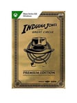 Xbox Series X Indiana Jones And The Great Circle: Premium Edition &Ndash; Xbox Series X|S And Windows (Pre-Purchase Digital Download)