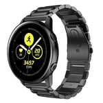 Samsung Galaxy Watch Active värjätty teräs ranneke - Musta