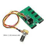 PC Fan Speed Controller PC Fan Splitter DC 12V 4 Way For Desktop Case