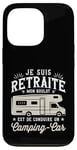 Coque pour iPhone 13 Pro Camping Car Papy Humour Camping Car Cadeau Campeur Retraite