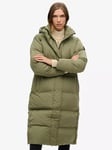 Superdry Hooded Longline Puffer Coat