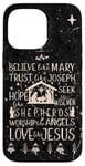 iPhone 14 Pro Max Believe Like Mary Christmas Nativity Jesus Christian Case