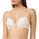 Calvin Klein Women's Push Up Plunge 000QF5145E Bras, Pink (NYMPH'S Thigh), 36DD