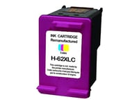 UPrint - 21 ml - couleur (cyan, magenta, jaune) - remanufacturé - cartouche d'encre (équivalent à : HP 62XL ) - pour HP Envy 55XX, 56XX, 76XX; Officejet 200, 250, 252, 57XX, 8040