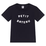 Petit Bateau Logo T-shirt Marinblå | Marinblå | 12 years