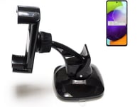 Car holder windshield dashboard for Samsung Galaxy A52 Smartphone mount bracket