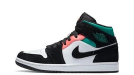 Air Jordan 1 Mid SE South Beach UK 14 EUR 49.5 White Hot Punch Black 852542 116