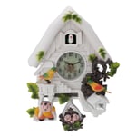 Cuckoo Clock Multipurpose Cute Wall Clock Bird Voices On Time Alarm For Bedroom