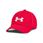 Under Armour Boys Accessories UA Blitzing Cap in Red material_polyester - Size Medium/Large