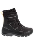 Jack Wolfskin Vojo WT Texapore HIGH K Snow Boot, Phantom/Burly Yellow XT, 12 UK Child