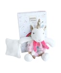 DOUDOU ET COMPAGNIE, LICORNE - Hochet avec doudou, DC3310