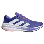 adidas Homme Questar 3 Running Shoes Chaussures de Course, Cobalt Blue/Cloud White/Solar Red, 43 1/3 EU