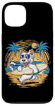 Coque pour iPhone 13 West Highland White Terrier à la plage