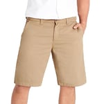 Short Homme Coton, Shorts et Bermudas Homme avec Poches, Short Chino Bermuda Homme Vêtements Été Adulte Ado Garcon Tailles M-3XL (Beige, 2XL)