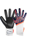 REUSCH Pure Contact Gold Junior Gants de Gardien Jeunesse Unisexe, 4848 Premi blu/electr Oran/BLC, 7