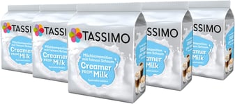 Tassimo Milk Creamer Pods 80 Drinks x16, Pack of 5, Coffee Enhancer, Flavorful