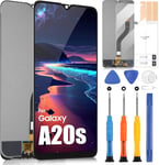 Lcd Display Pour Samsung Galaxy A20s A207 Écran Lcd Pour Samsung A20s Sm-A207f Sm-A207m Sm-A2070 Digitizer Touchscreen Avec Réparation Kit(Nero,Non Pour A20 Et A20e)