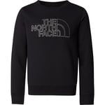 The North Face Drew Peak Light Crew Sweatshirt Barn - Svart - str. 133 - 141