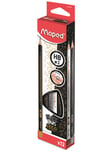 Maped blackpeps school pencil Deco HB. Box of 12 pcs