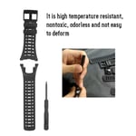 Wristwatch Strap Black Rubber Watchband For Suunto Ambit1/2/3 Watch GF0