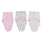 (Type B)3PCS Baby Swaddle Blankets Newborn Adjustable Swaddles Sleep Sack Inf