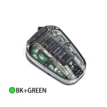 (BK-GREEN) Vedenpitävä Leppäkerttu Lamppu Tactical FAST Kypärä Valometsästys Turvavalo Outdoor Signal Survival Strobe LED otsalamppu