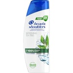 Head & Shoulders Refreshing Tea Tree Shampooing anti-pelliculaire 300 ml Usage quotidien Jusqu'à 100% de protection des pellicules Testé cliniquement Pour tous les types de cheveux et de cuir chevelu