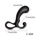 AUCUNE Sextoy,DopaMonkey Silicone portable Plug Anal Couple jouets sexuels Flexible godemichet pour hommes masseur de - Type L