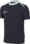 Nike FD7597-458 Dri-FIT Academy Pro 24 SS Top K T-Shirt Unisex Obsidian/White/Obsidian/White Size XS