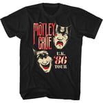 86 UK Tour Motley Crue T-shirt S