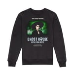 Beetlejuice Ghost House With Lydia Deetz Sweatshirt - Black - L