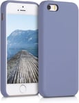 Housse Compatible Avec Apple Iphone Se (1.Gen 2016) / Iphone 5 / Iphone 5s Coque - Housse De Téléphone Protection Souple En Tpu Silicone - Gris Lavande