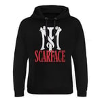 Hybris Scarface TM Logo Epic Hoodie Herr (Black,L)