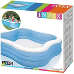 Intex Swim Centre Family Pool with Seats 56475NP, 229 x 229 x 66 cm(Multi-color)