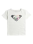 Roxy Fille Day and Night A T-Shirt, Snow White, 4 Ans EU