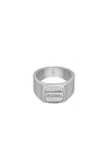 BOSS Jewelry Bague pour Homme Collection SEAL disponible en version noire ou argent