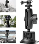 Support À Ventouse Réglable Pour Téléphone Et Caméra D'action, Fixation Avec Bras Magique Sur Pare-Brise De Voiture Pour Gopro Akaso Xilecam Sjcam Wolfang Apexcam Insta360 Dji