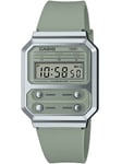 Casio Unisex's Digital Quartz Watch with Plastic Strap A100WEF-3AEF