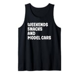 Model Cars I Love Model Cars for Men and Boys Tank Top