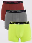 Nike 3Pk Trunk Boxers- Multi