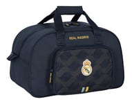 Safta Real Madrid 2e équipe 23/24 Sac de Sport, Sac à Dos, idéal pour Les Enfants de différents âges, Confortable et Polyvalent, qualité et résistance, 40 x 23 x 24 cm, Couleur Bleu Marine, Bleu