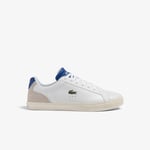 Lacoste Mens Lerond Pro Shoes in White Leather - Size UK 7