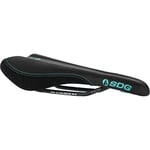 SDG 812367016354 Selle Radar MTN Titane/Alu Noir/Turquoise Adulte Unisexe, Multicolor, Taille Unique