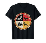 Native American Animal Spirits Medicine Wheel T-Shirt