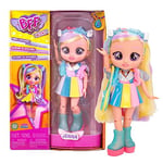 BFF by Cry Babies Jenna - Collectible Fashion Doll with Long Hair, Fabric Clothes and 9 Accessories-Gift Toy for Girls and Boys +3 Years