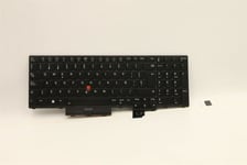 Lenovo ThinkPad P17 Gen 2 Keyboard Spanish Black Backlit 5M11C88858