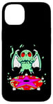 Coque pour iPhone 14 Plus Kawaii Cthulhu Mignon Cthulhu Monstre Necronomicon Pastel Goth