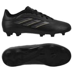 adidas Copa Pure 2 League FG Dark Spark - Svart/Grå/Guld Barn - Gräs (FG), storlek 30½