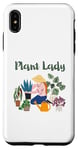 Coque pour iPhone XS Max Plante Lady Flower Power Floral Intérieur Jungle Plantes Amour