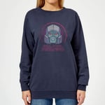 Transformers All Hail Megatron Women's Sweatshirt - Navy - XXL